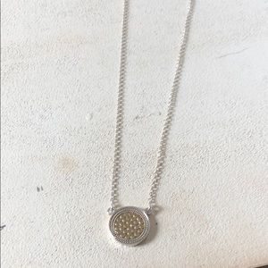 Anna Beck Reversible Circle Necklace